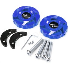 Kawasaki Z1000 Uyumlu Aks Koruma Kapağı Mavi