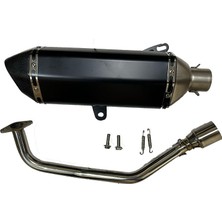 Honda Pcx 2021 - 2025 Uyumlu Performans Eksoz Sistem Kiti Siyah