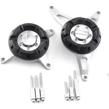 Honda CB650F Uyumlu Motor Blok Koruması Set Gümüş