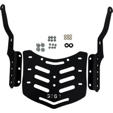 Honda Forza 250 2023-2025 Uyumlu Arka Çanta Demiri Siyah