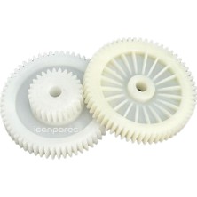 Akat Fakir Ile Uyumlu Sms 410 Blender Hazne Kapağında Dişli Seti Eski Tip (Ölçülere Dikkat Ediniz)