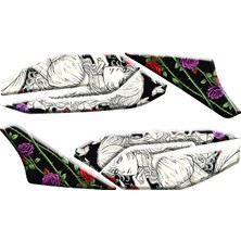 Honda Pcx 2021 - 2024 Uyumlu Yan Ayak Pad 013