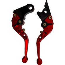 Honda Cbr 125 R - 250 R Uyumlu Katlanabilir Spor Manet Kırmızı