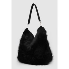 La'Graccio Paris La\'graccio Paris Laco Büyük Boy Peluş Omuz Çantası