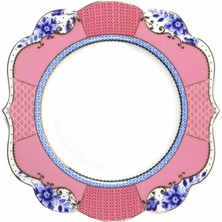 Pip Studio Royal Pembe Porselen Pasta Tabağı 17CM