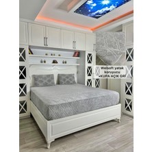 Kupa Model Welsoft Yumuşak Kış Aylarının Vazgeçilmez Yatak Koruyucu Örtüsü - Açık Gri - 150X200