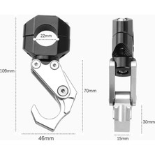 Universal Gidon Kask Askısı Gümüş