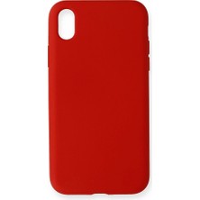 Genel Tedarik iPhone Xr Kılıf Nano Içi Kadife Silikon - KIRMIZI-(5796) - EMTHBA7215-3717