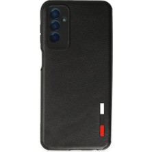 Genel Tedarik Samsung Galaxy M13 Kılıf Loop Deri Silikon - SIYAH-(5796) - EMTHBA8442-7513