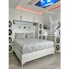 Işın Model Welsoft Yumuşak Kış Aylarının Vazgeçilmez Yatak Koruyucu Örtüsü - Açık Gri - 100X200