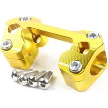 Universal Motosiklet Gidon Kelepçesi 28 mm Gold