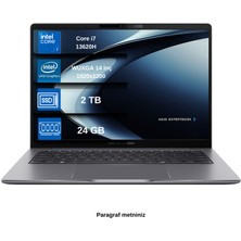Asus Expertbook P3 P3405CVA Intel Core I7-13620H 24GB Ddr5 2tb SSD Windows 11 Pro 14" 300NITS Wuxga Intel UHD Taşınabilir Bilgisayar+ Mouse Hediyeli P3405CVAEX03