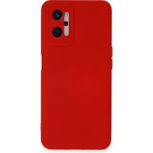 Genel Tedarik Realme 9i 4g Kılıf Nano Içi Kadife Silikon - KIRMIZI-(5796) - EMTHBA9127-3495