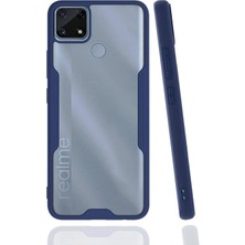 Genel Tedarik Realme C25 Kılıf Platin Silikon - LACIVERT-(5796) - EMTHBA6342-5263