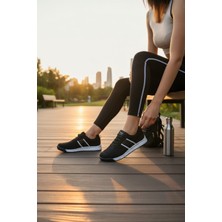 Enoch Erkek Günlük Spor Ayakkabı Nokta Detaylı Sneaker Fileli Hafif Taban Yürüyüş Modeli