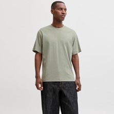Jack & Jones Erkek Loose Fit Kisa Kollu Tisört - Urban
