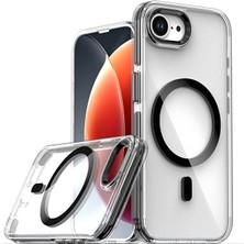 Khayra iPhone 16E Bella Magsafe Kapak - SIYAH-(5796) - ESZAOC5901-6540