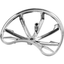 Yamaha Scooter Uyumlu Hava Filitre Dekoratif Kapağı Gümüş