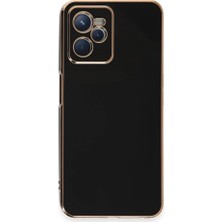 Genel Tedarik Realme C35 Kılıf Volet Silikon - SIYAH-(5796) - EMTHBA4601-5003