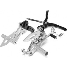 Yamaha mt 09 Uyumlu Sürücü Ayak Basamak Seti Gümüş