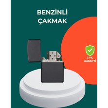 Zero Land Lvsqvr Çakmak Parlak Siyah Doldurulabilir Hedyelik Eşya