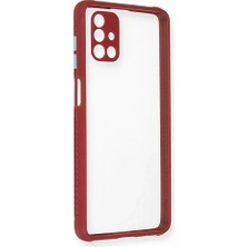 Genel Tedarik Samsung Galaxy M51 Kılıf Miami Şeffaf Silikon - FUŞYA-(5796) - EMTHBA7496-2143