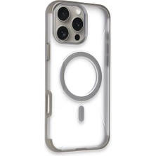 Khayra iPhone 14 Pro Max Hilton Magsafe Kapak - Titan GRI-(5796) - ESZAOC4127-7584