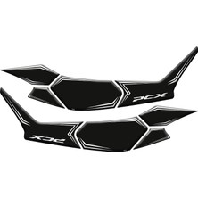 Honda Pcx 2025 Uyumlu Yan Ayak Pad 002