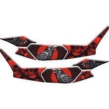 Honda Pcx 2025 Uyumlu Yan Ayak Pad 012