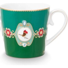 Pip Studio Love Birds Yeşil Renkli Madalyon Desenli Mug 250ML