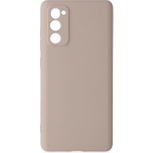 Genel Tedarik Samsung Galaxy S20 Fe Kılıf Nano Içi Kadife Silikon - PUDRA-(5796) - EMTHBA2039-1943