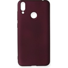 Dekofon Huawei Honor 8c Kılıf First Silikon - MÜRDÜM-(5796) - DEON3581-9016