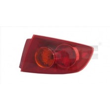 Tyc Mazda 3 Arka Stop Beyaz /siyah Sedan Sağ 2003-2006 (Oem No:  BN8V-51-170E)