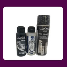 Cadence Mermer Görünümlü Boya Seti( Mermer Sprey Beyaz Efect Boya)