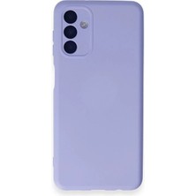 Genel Tedarik Samsung Galaxy A14 4g Kılıf Nano Içi Kadife Silikon - LILA-(5796) - EMTHBA6893-1260