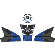Cf Moto Cl-X 250 2022 - 2024 Uyumlu Tank Pad Set 003