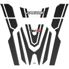 Rks Freccia 150 cc 2022 - 2024 Uyumlu Tank Pad Set 003