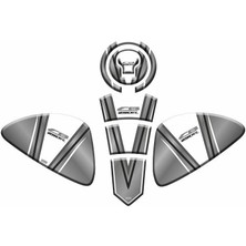 Honda CB250R 2018 - 2024 Uyumlu Tank Pad Set