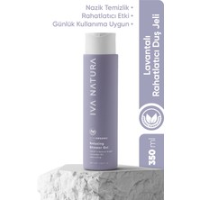 Iva Natura  Organik Lavanta Özlü Duş Jeli Nazik Temizleme & Nem Desteği – 350 ml.