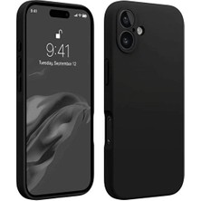 Genel Tedarik iPhone 16 Kılıf First Silikon - SIYAH-(5796) - EMTHBA2104-5991