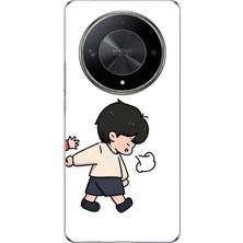 TechTree Honor X9B Uyumlu Zorla Götürülen Sevgili - Çift Kombini Baskılı Silikon Kılıf