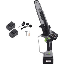 Zimastar SC-5808 Akülü Zincirli Budama Testeresi 21V 4AH Çift Akülü-Kılavuzlu