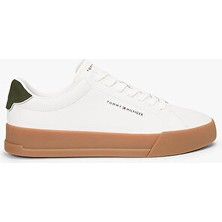 Tommy Hilfiger Erkek Th Court Deri Detaylı Sneaker