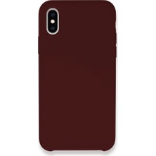 iPhone Xs Max Kılıf Lansman Legant Silikon - BORDO-(5796) - EMTHBA4242-2201