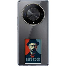 TechTree Honor X9B Uyumlu Lets Cook Afiş Baskılı Silikon Kılıf