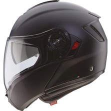 Caberg Motosiklet Kaskı Levo x Matt Black Güneş Vizörlü Çene Açılır Motorcu Kask