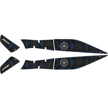 Yamaha Xmax 2018 - 2022 Uyumlu Yan Ayak Pad 010