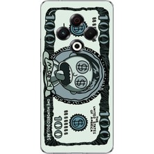 TechTree Tecno Spark 30 Uyumlu Morty Dolar Baskılı Silikon Kılıf