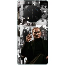 TechTree Honor X9C Uyumlu Mustafa Kemal Atatürk Kolajları Baskılı Silikon Kılıf