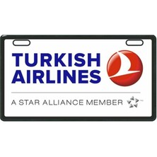Turkısh Airlines E-Bike Plakalık